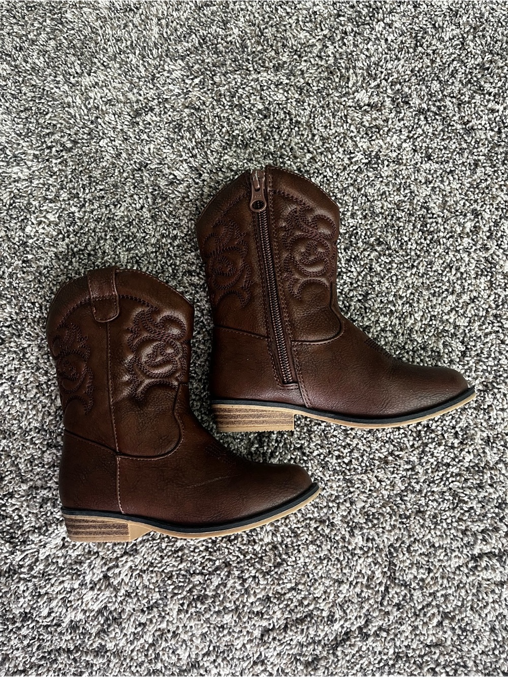 Cat & Jack Brown Western Boots